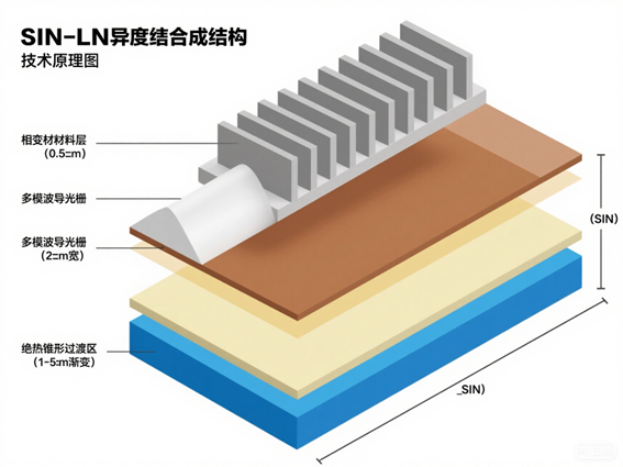 MEMS光开关异质集成结构