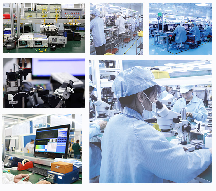 广西科毅高速光开关生产线实景