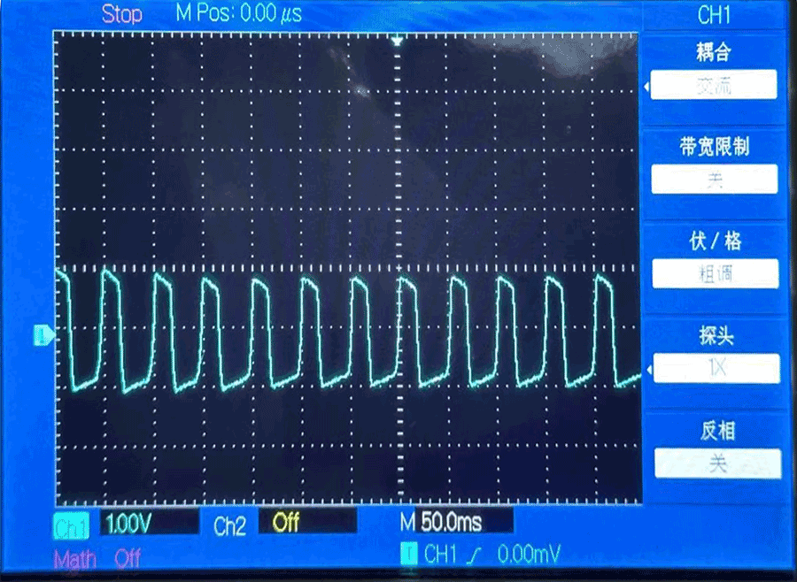 12mn激光快门光束控制频率图