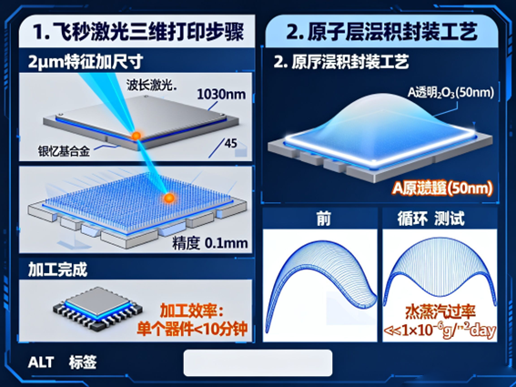 原子层沉积封装工艺图