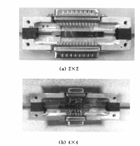 2×2与4×4波导矩阵光开关实物 - 广西科毅光通信