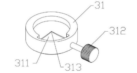 限位端盖立体结构示意图 - 科毅光通信