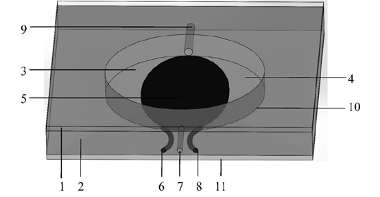 微流控光开关的整体3D结构示意图 - 广西科毅光通信