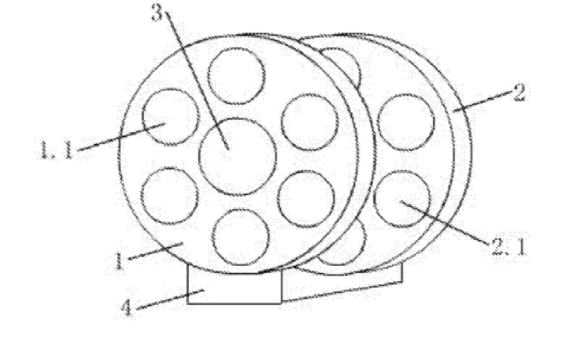 ALT标签：可调式激光衰减器结构示意图 - 广西科毅光通信