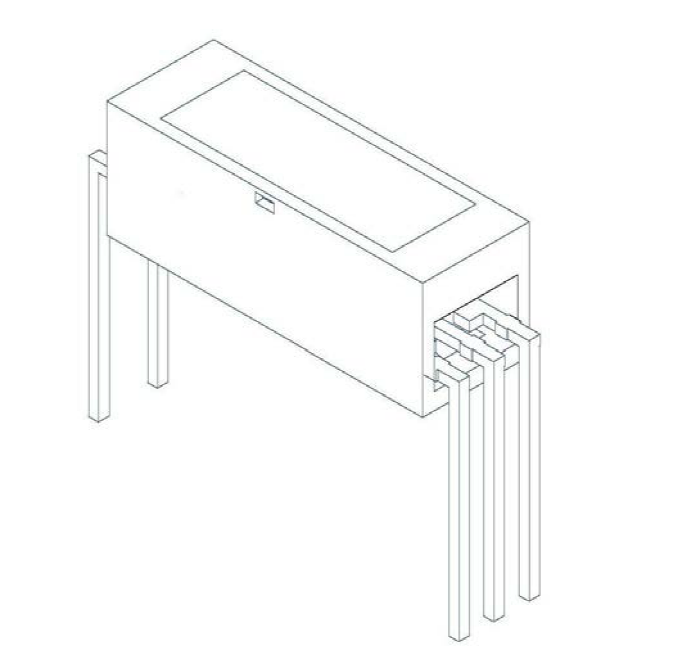 反射式光电开关防尘板状态示意图（一） - 广西科毅光通信
