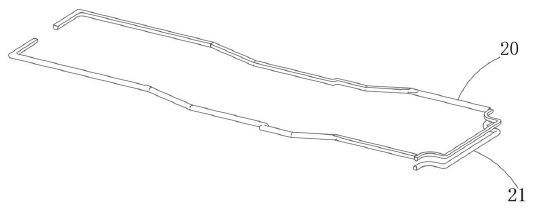 两个压块分离示意图-广西科毅光通信