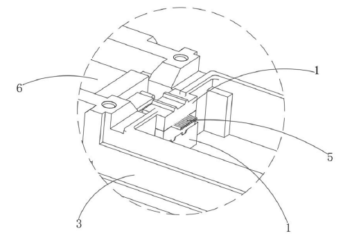 MPO光模块底座示意图-广西科毅光通信